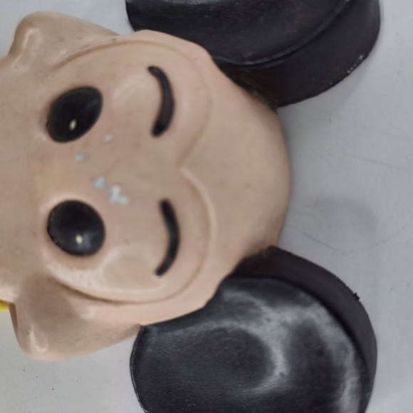 Vintage Mickey Mouse Face Bust Chalkware As Is HTF - Picture 10 of 11
